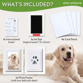 Green Pollywog acid-free ink pad supports multiple prints