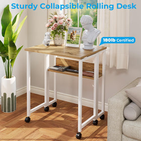 GreenForest desk dimensions 24.8 x 19.7 inches for small spaces