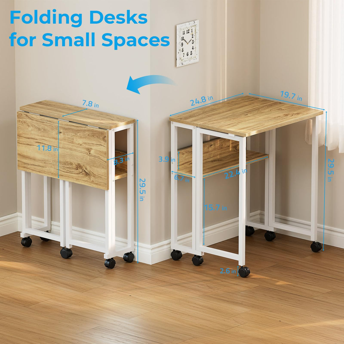 GreenForest desk storage shelf keeps supplies within reach