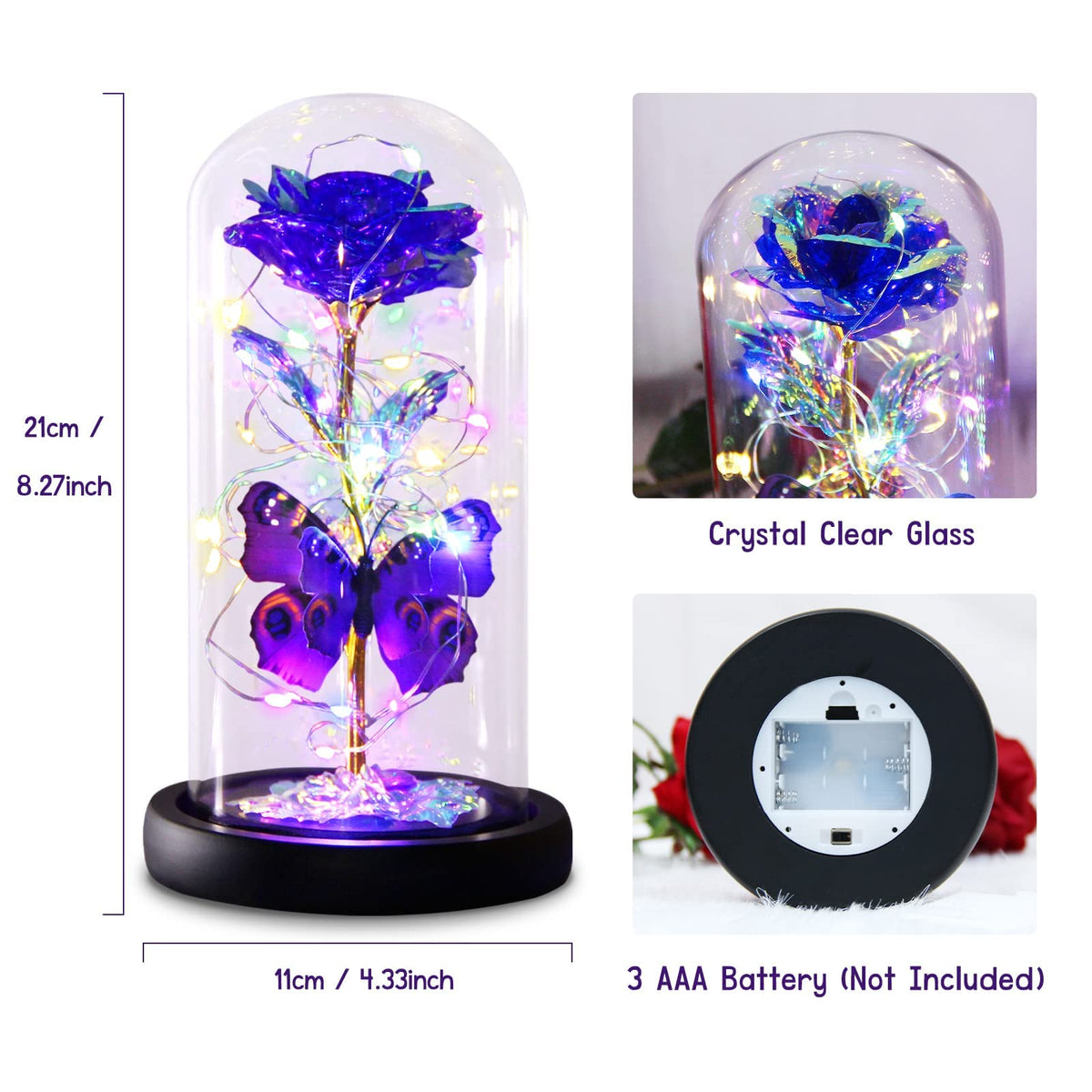 Greenke 360 view purple rose reveals craftsmanship