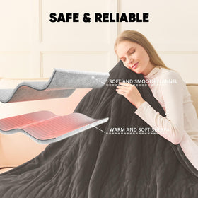 Greenoak blanket offers versatile warmth for couch, bed, or office.