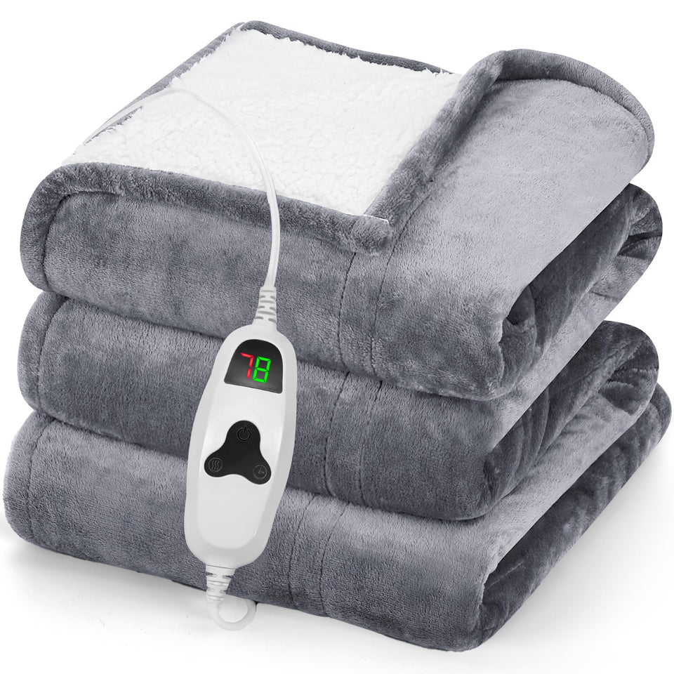 Greenoak heated blanket 50x60 offers cozy warmth for chilly evenings.