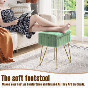 Close-up of Greenstell faux fur seat showing plush, cloud-like texture.