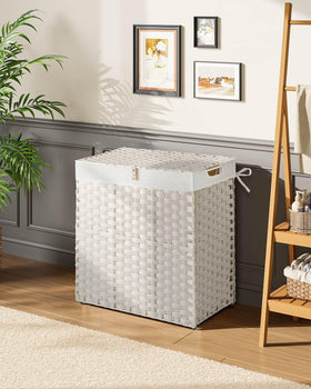 GREENSTELL hamper highlights handwoven texture for natural style and durability.