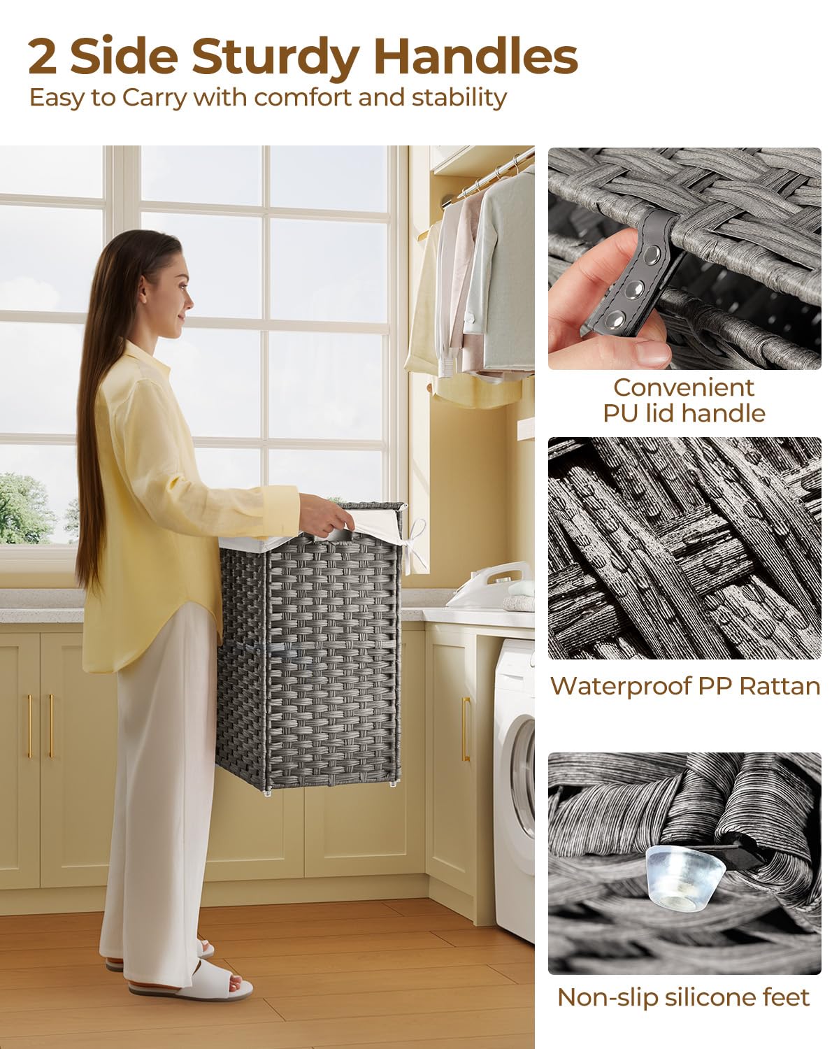 Greenstell hamper mesh bags keep items organized and prevent tangling