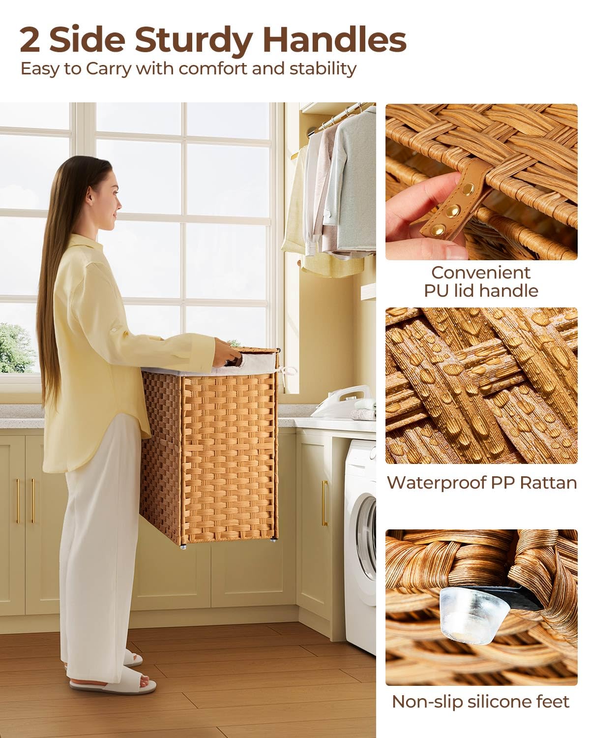 Greenstell includes three mesh bags for easy sorting during washing.