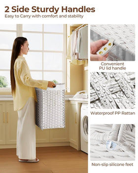 GREENSTELL removable liner bags simplify washing and transport of clothes.