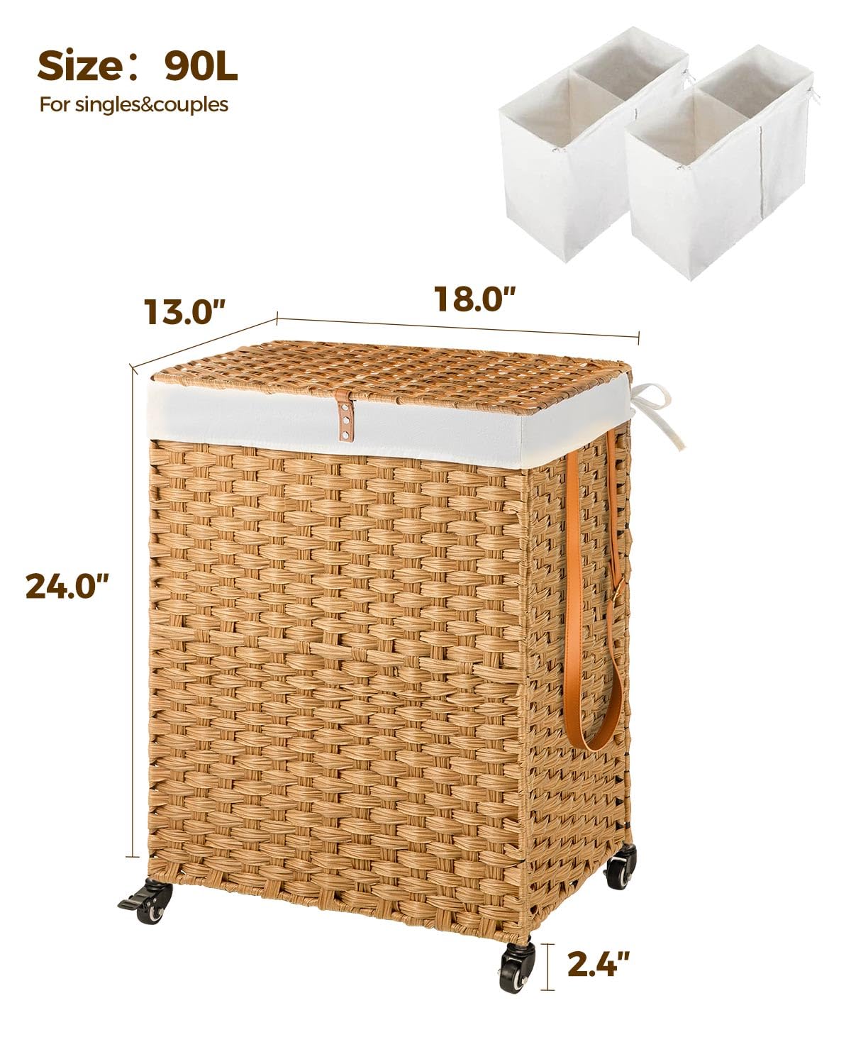 Greenstell laundry hamper waterproof floor mat protects floors during loading