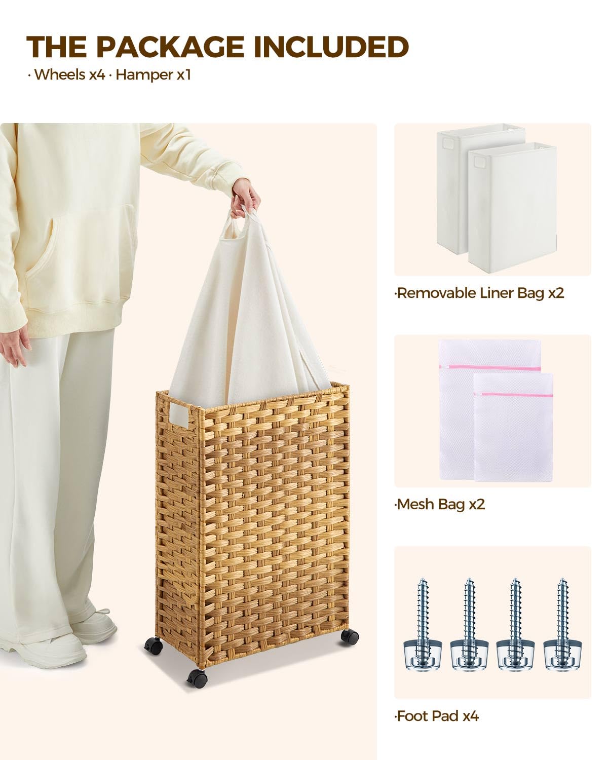 Greenstell mesh bags illustrate organized laundry separation and faster washing.