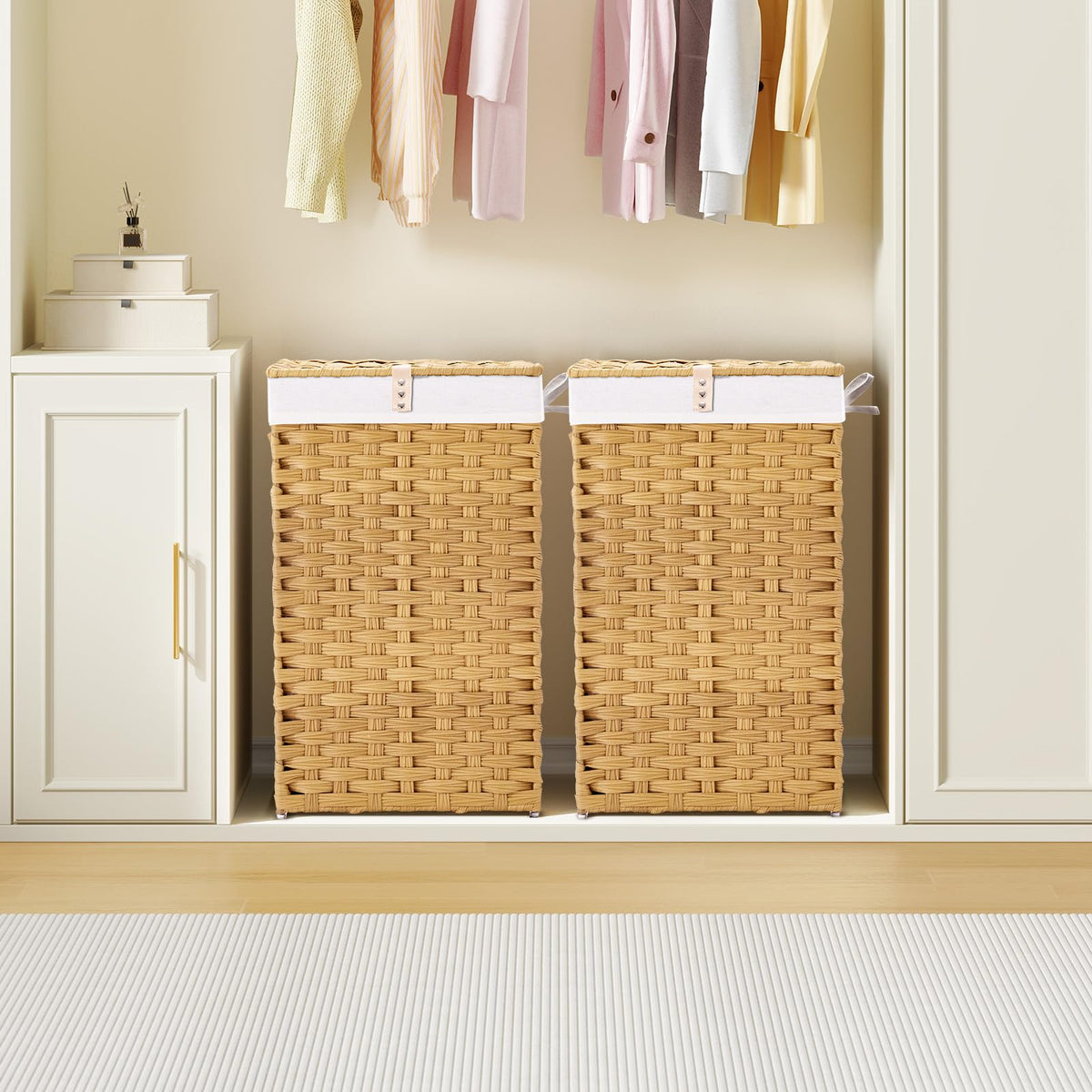 GREENSTELL removable liner bags simplify loading to the washer