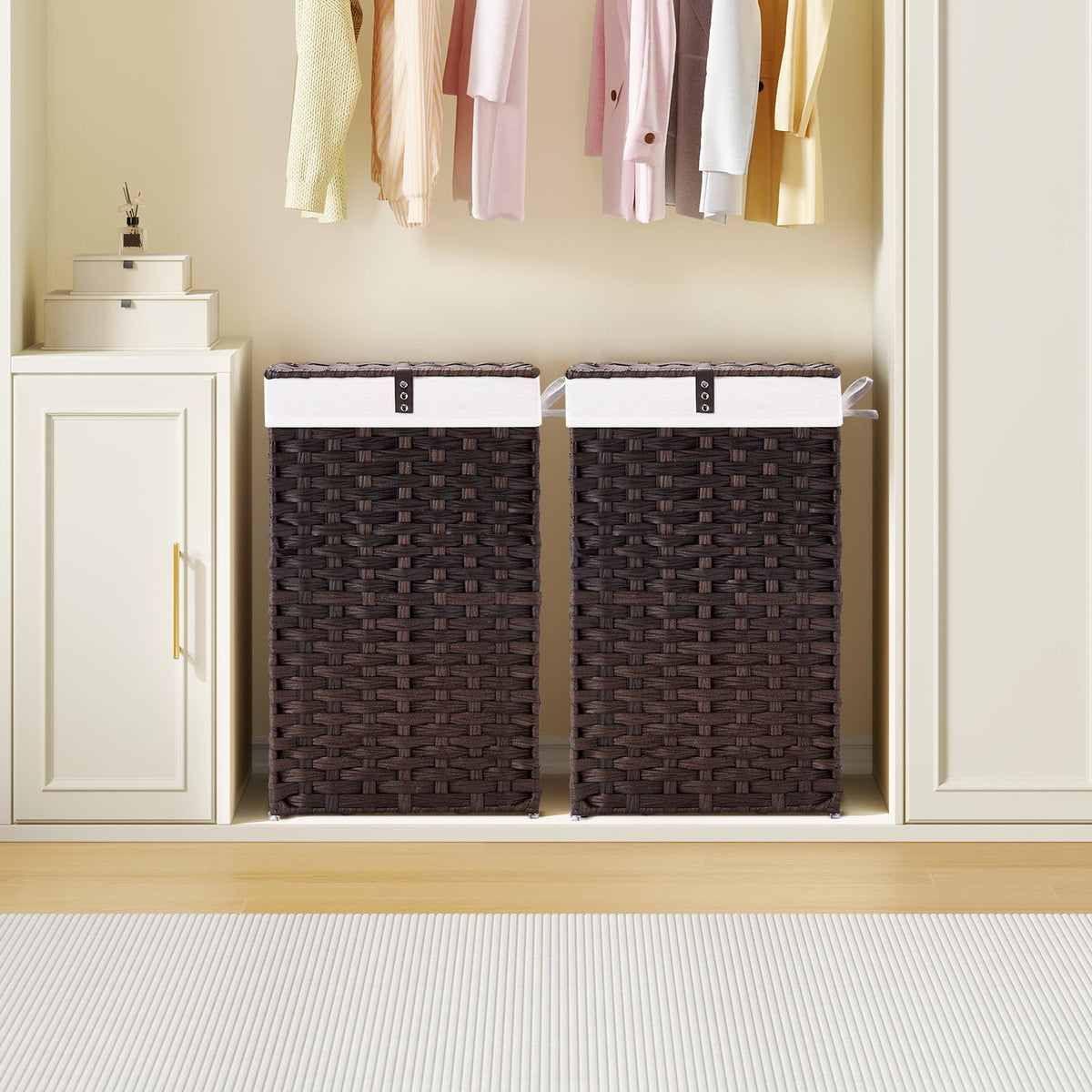 Greenstell removable liner bags making laundry transfer easier.