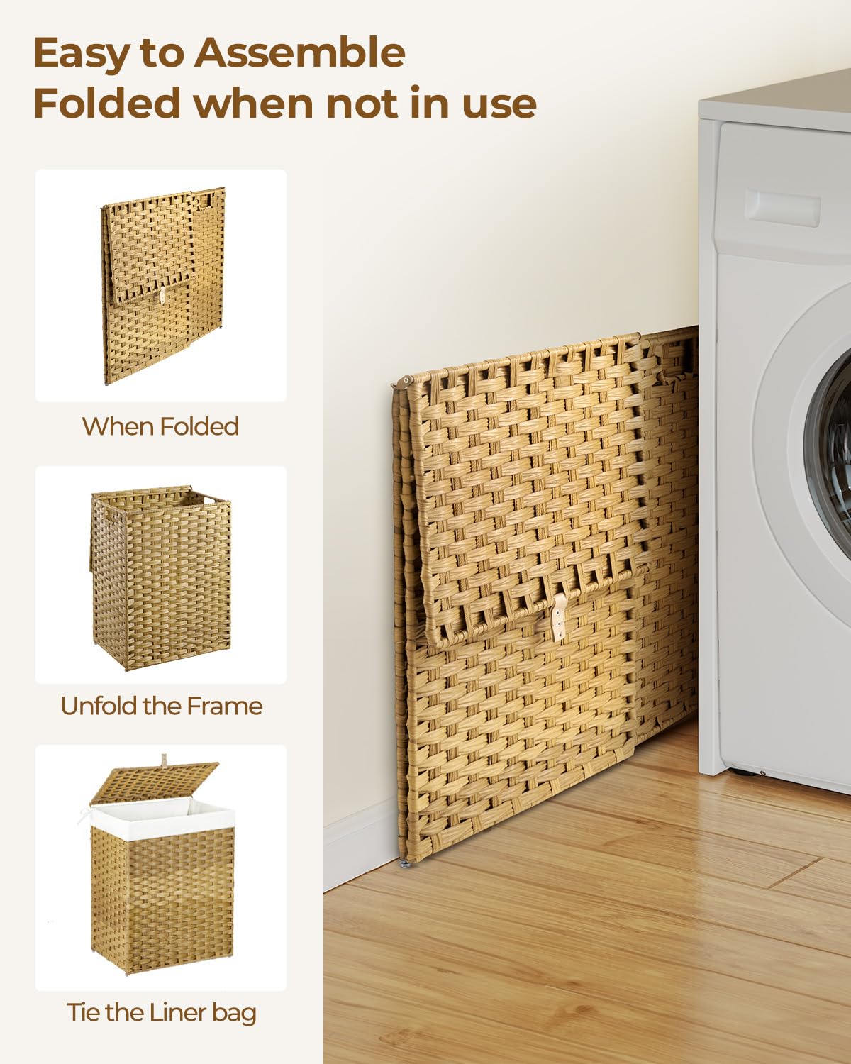 GREENSTELL three-size hamper options for different spaces and needs.