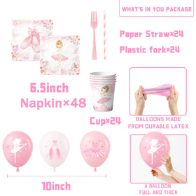 GREHUMOR ballerina cups keep drinks mess-free for guests.