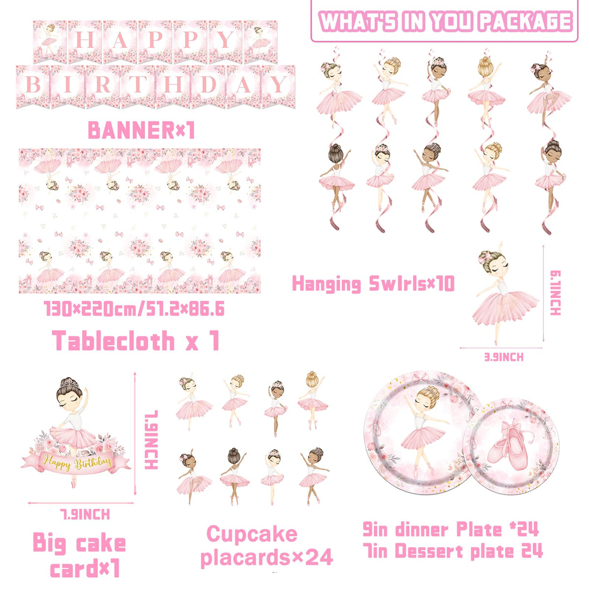 GREHUMOR ballerina napkins deliver soft, quick-clean options.