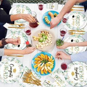 GREHUMOR sage green grad forks sturdy utensils for easy dining.