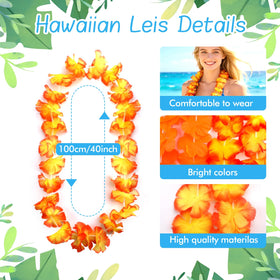 Grestar leis bundles show 40-inch length for versatile wear