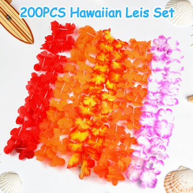 Grestar premium polyester lei material close-up for durable tropical accessories