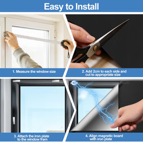 Grestar versatile blackout solution for bedroom, nursery, RV and home theater