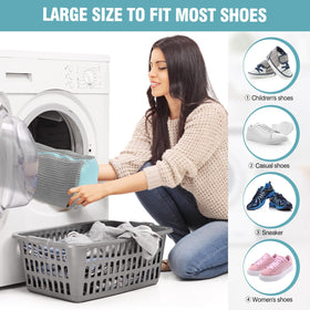 Gripooaven inside bristles cleaning bag helps lift stains on shoes