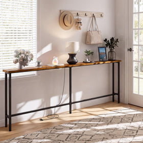 GRLEAF long slim design fits behind couches and along hallways.
