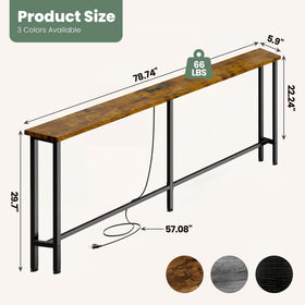 GRLEAF rustic brown finish complements rustic and modern decors.