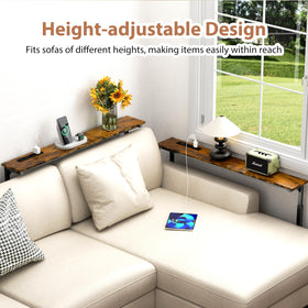 GRLEAF sturdy metal frame and engineered wood top for reliable support