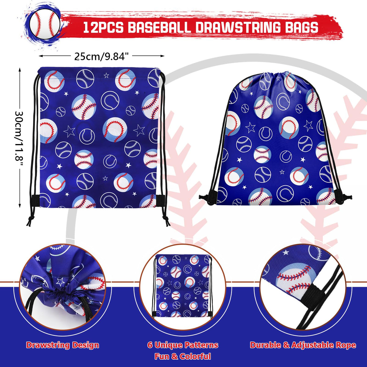 Grneric mini baseballs with realistic feel add interactive fun to celebrations.