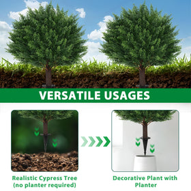 Grooy premium UV-resistant topiary withstands sun and weather without fading