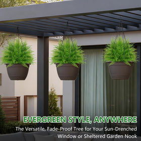 Grooy set suits planters, balconies, and entryways with natural greenery.