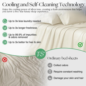 GroundBam cooling weave demonstrates moisture-wicking properties for comfy nights.
