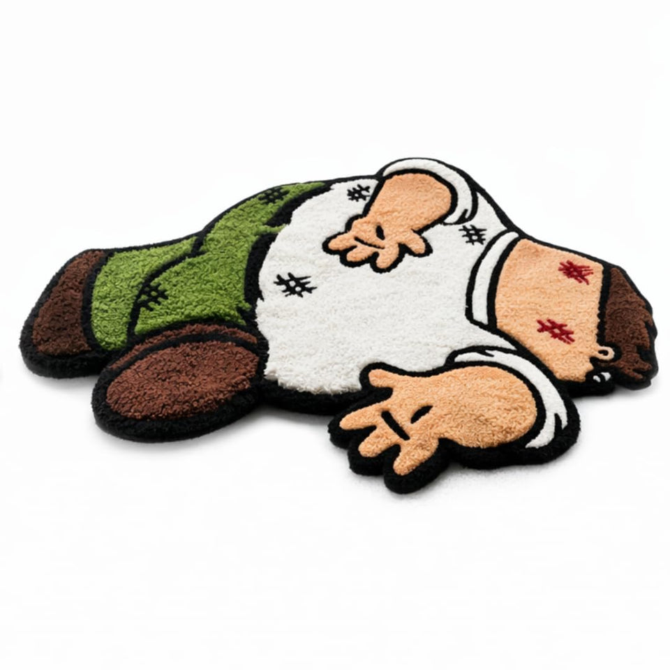 GROVETA cartoon rug for the bedroom, adds playful style and soft underfoot comfort.