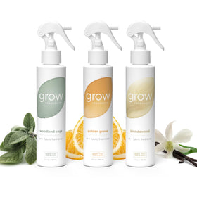 Grow Fragrance Golden Grove bottle for a fresh natural scent in any room.