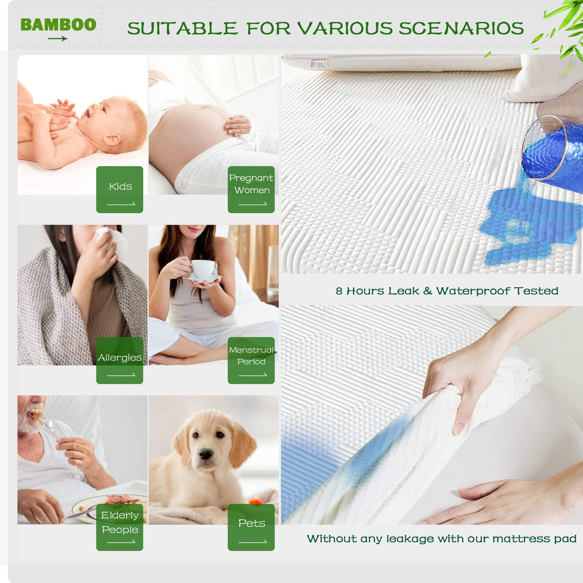 GRT King machine-washable mattress protector maintaining waterproof performance