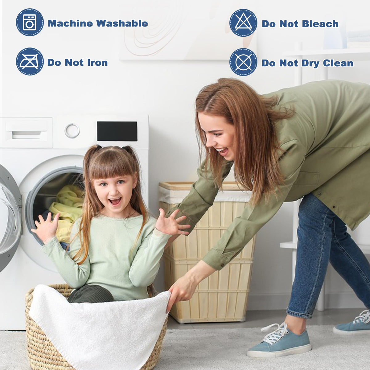 GRT twin mattress pad top-view emphasizes dust-proof cover for cleaner sleep