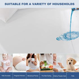 GRT twin XL mattress protector is machine washable for easy care