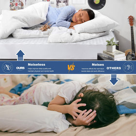 GRT Twin XL vinyl-free protector safe for kids and elders