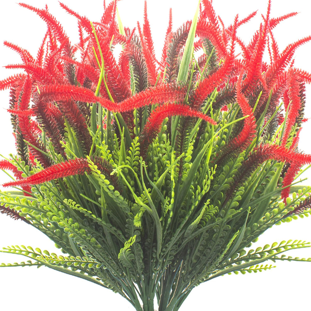Grunyia 10-bundle outdoor flowers fluttering with green leaves, year-round color.