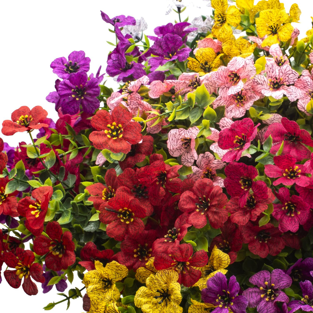 Grunyia artificial daisy closeup shows lifelike petals and durable UV-safe materials.