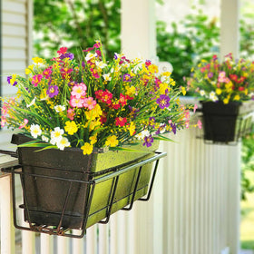 Grunyia artificial flowers multicolor collection provides versatile decoration options