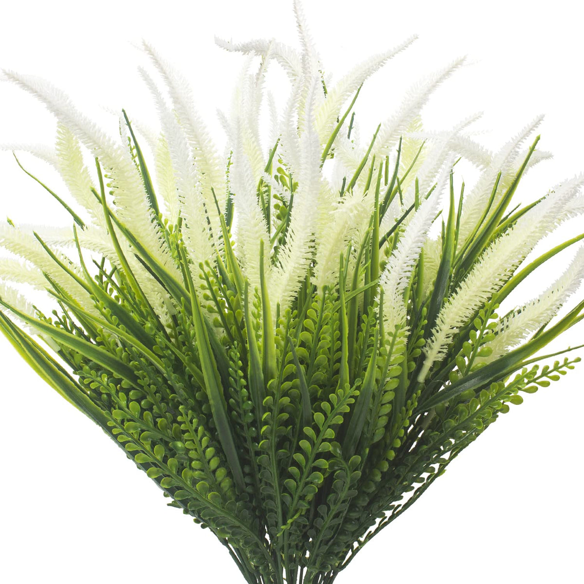 Grunyia outdoor artificial flowers for porch, lifelike and maintenance-free year-round color.