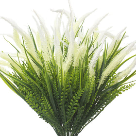 Grunyia outdoor artificial flowers for porch, lifelike and maintenance-free year-round color.