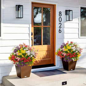 Grunyia artificial shrubs add durable greenery to garden borders