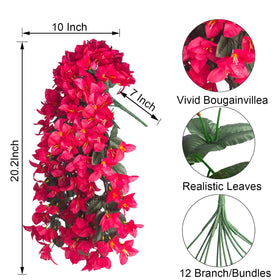Grunyia Bougainvillea rose-red trailing strands for versatile wreaths.