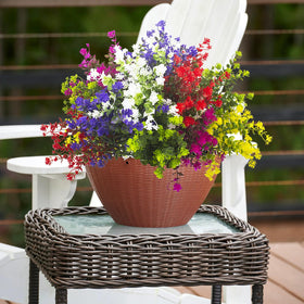 Grunyia outdoor decor adds versatile color to garden borders.