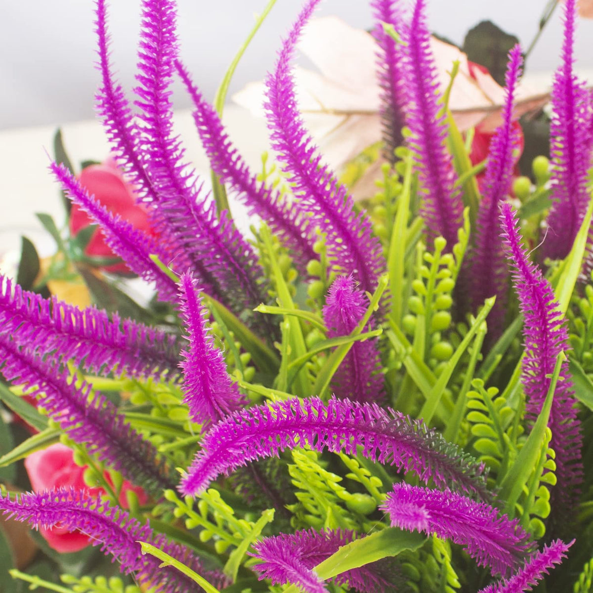 Grunyia indoor outdoor decoration flowers pack for versatile spaces.