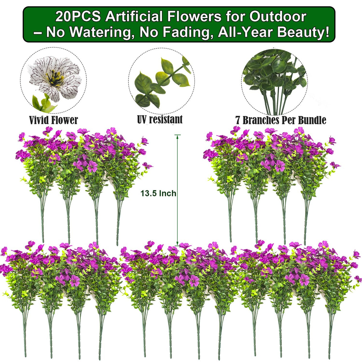 Grunyia outdoor planter decor suitable for hanging baskets