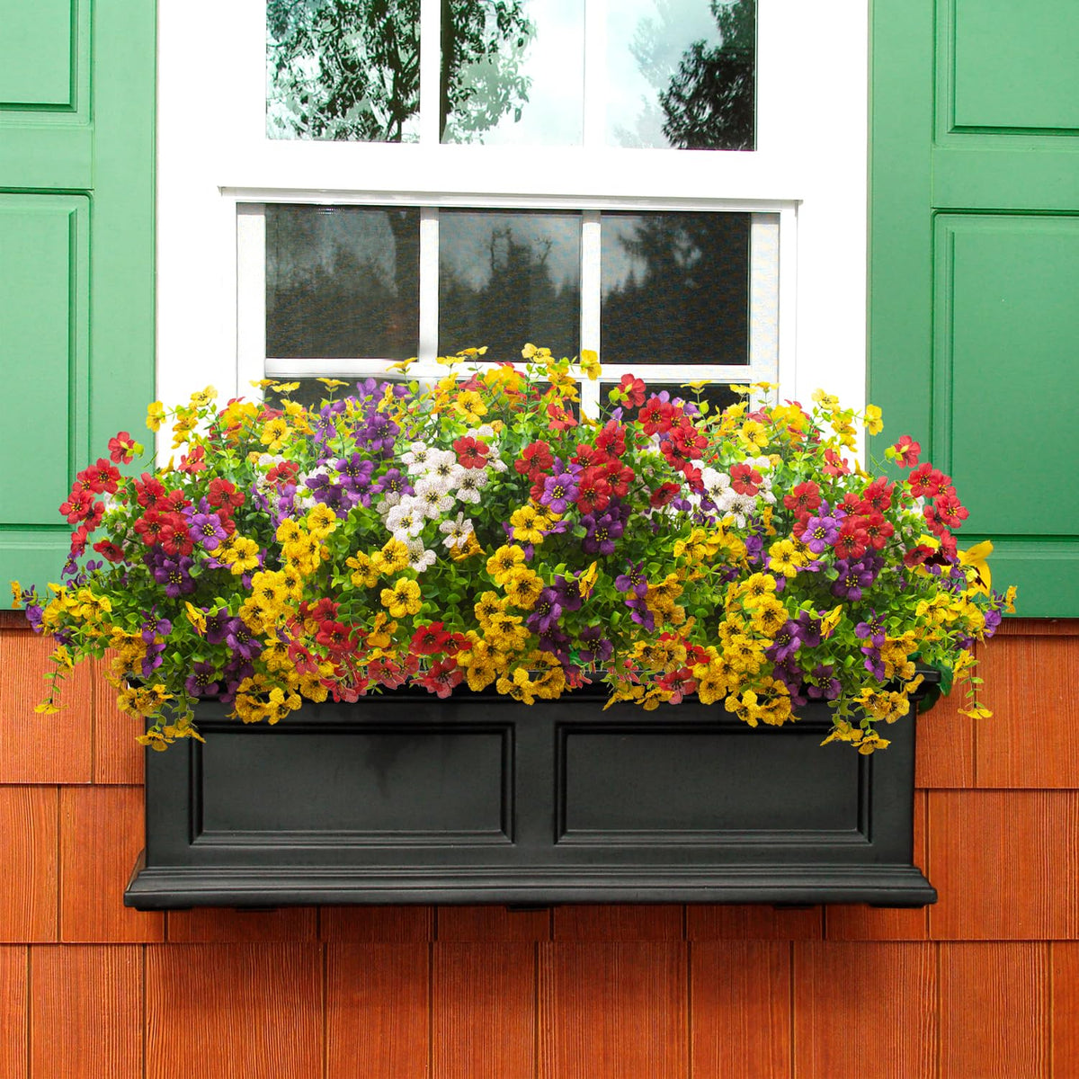 Grunyia patio and yard flower collection enhances deck aesthetics all season