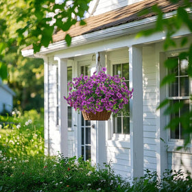 Grunyia realistic silk daisies suit window boxes and planters.