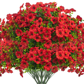 Grunyia red daisy outdoor bundle for porch decor with UV protection.