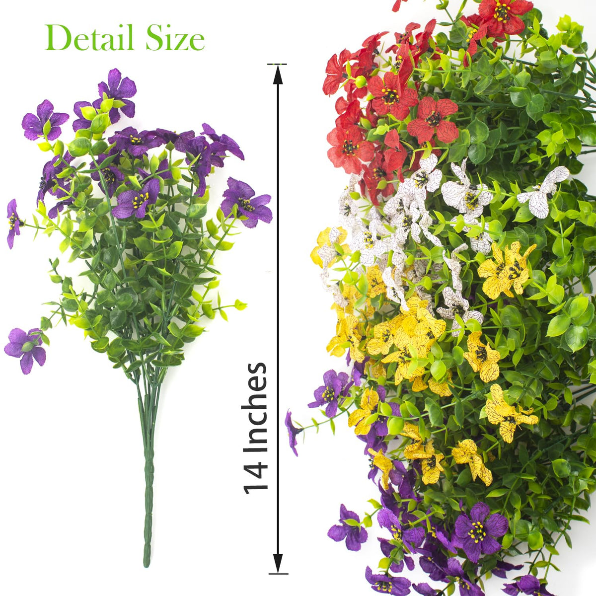 Grunyia silk daisies for window boxes offer maintenance-free beauty